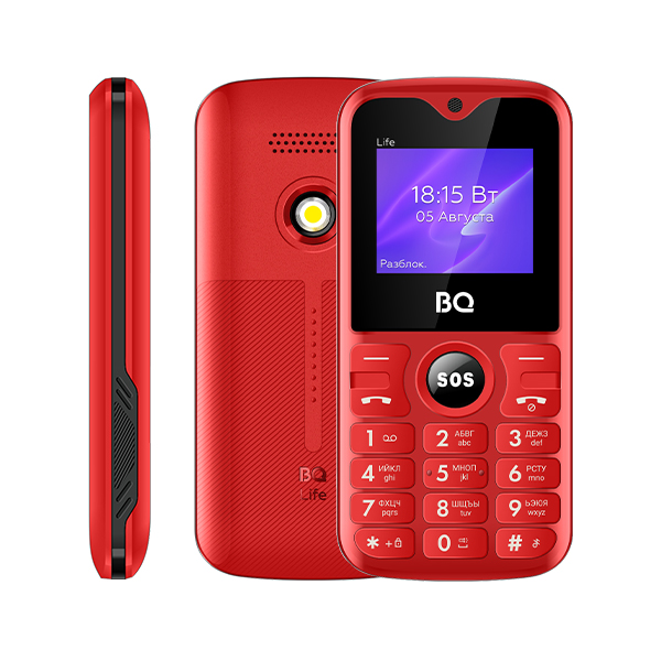Мобильный телефон BQ 1853 Life Red+Black (1/40)