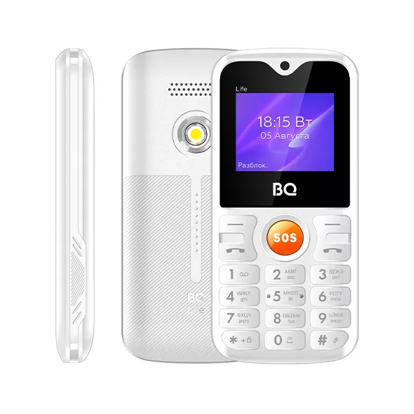 Мобильный телефон BQ 1853 Life White (1/40)