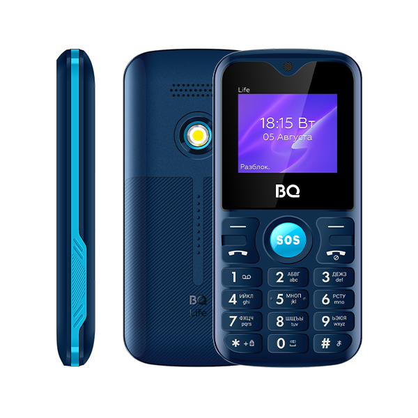 Мобильный телефон BQ 1853 Life Blue (1/40)