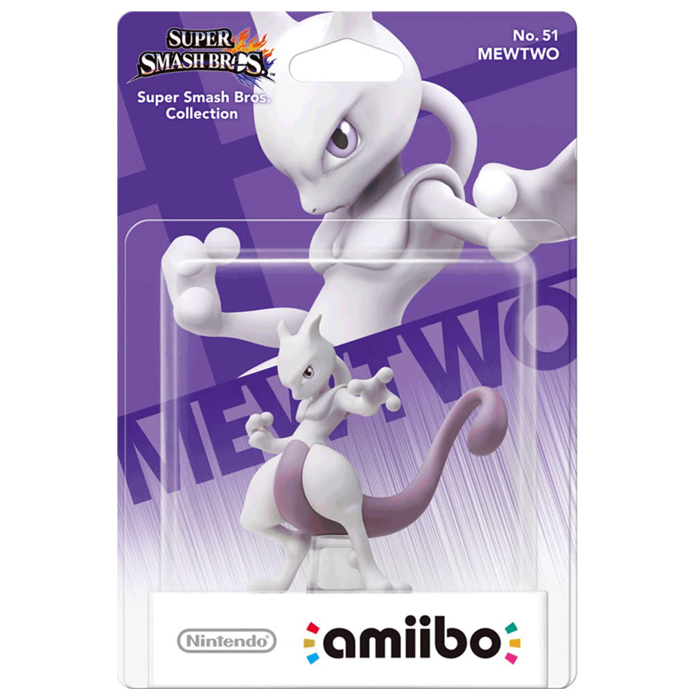 Mewtwo - №51 (Super Smash Bros. коллекция) [Nintendo Amiibo Character]