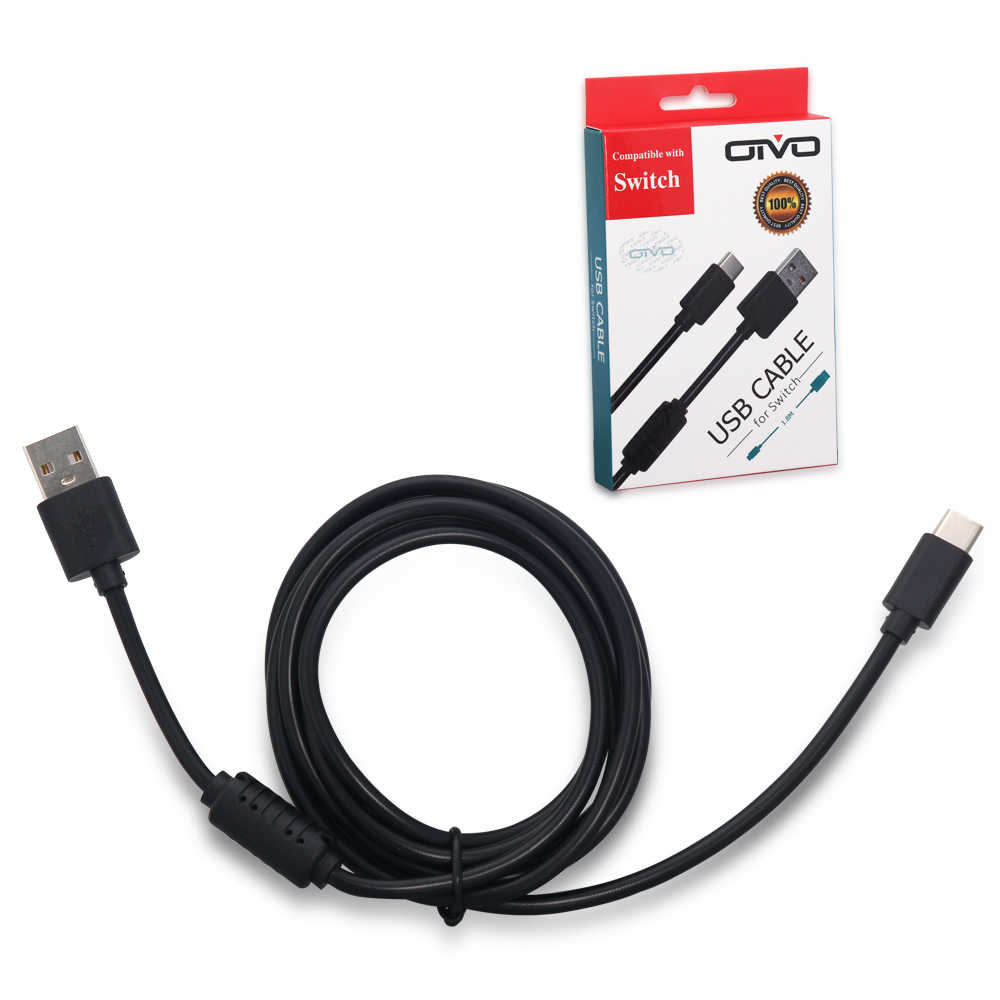 Кабель Nintendo Switch USB TYPE C Charge Cable 1.8 m IV-SW035