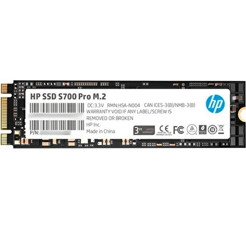 Внутренний SSD  HP   512GB  S700 Pro, SATA-III, R/W - 560/510 MB/s, (M.2), 2280, TLC 3D NAND