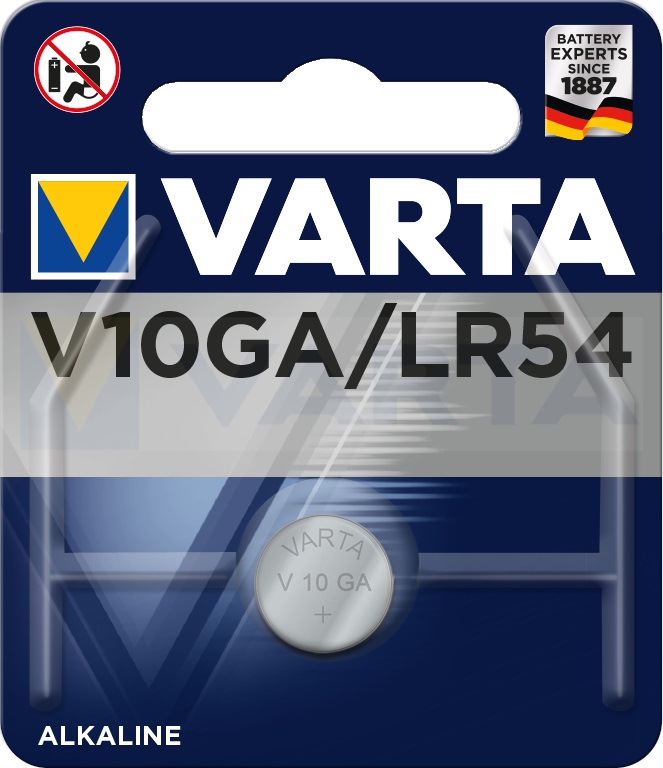 Элемент питания VARTA V10GA/LR54 Electronics (1/10/100)