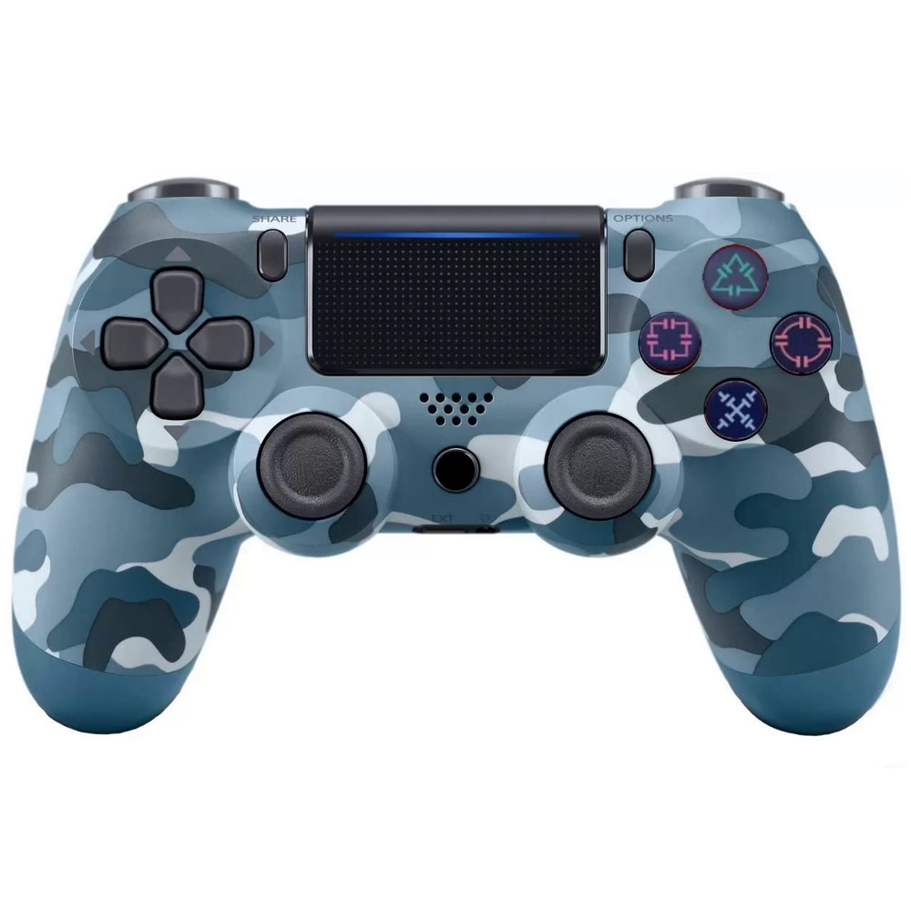 Джойстик PS4 DualShock Wireless Camouflage Blue v2