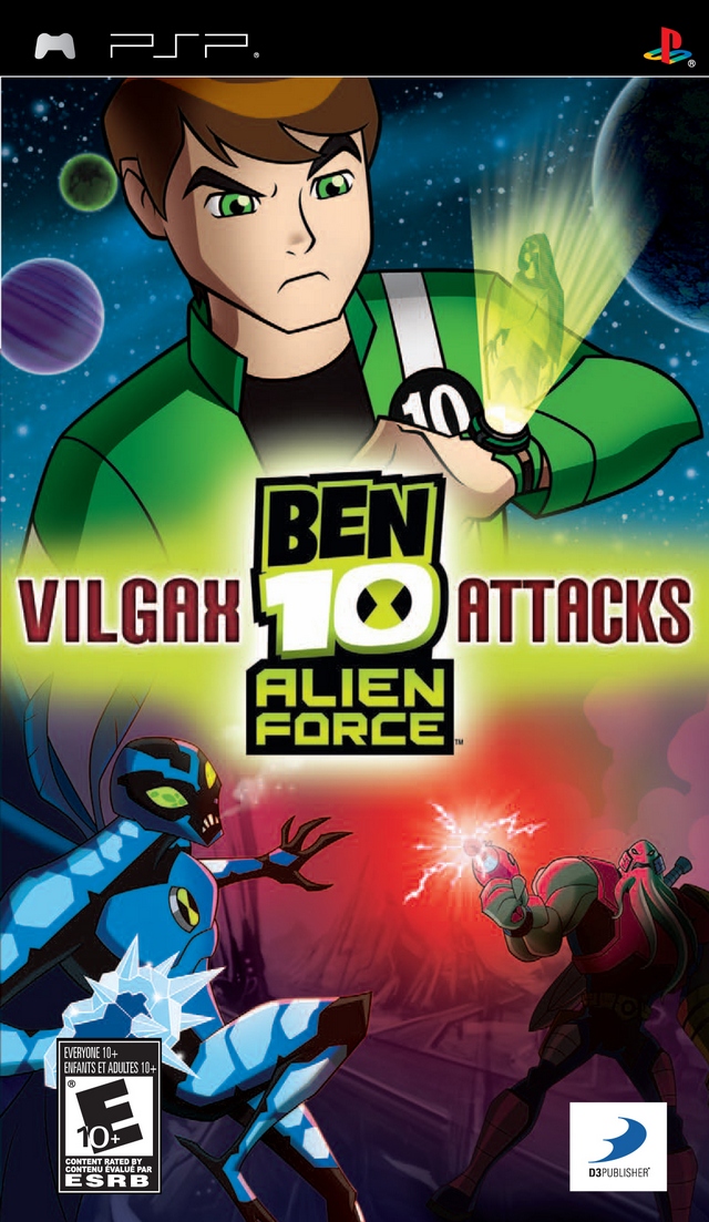 Ben 10: Alien Force Vilgax Attacks  [PSP, английская версия]