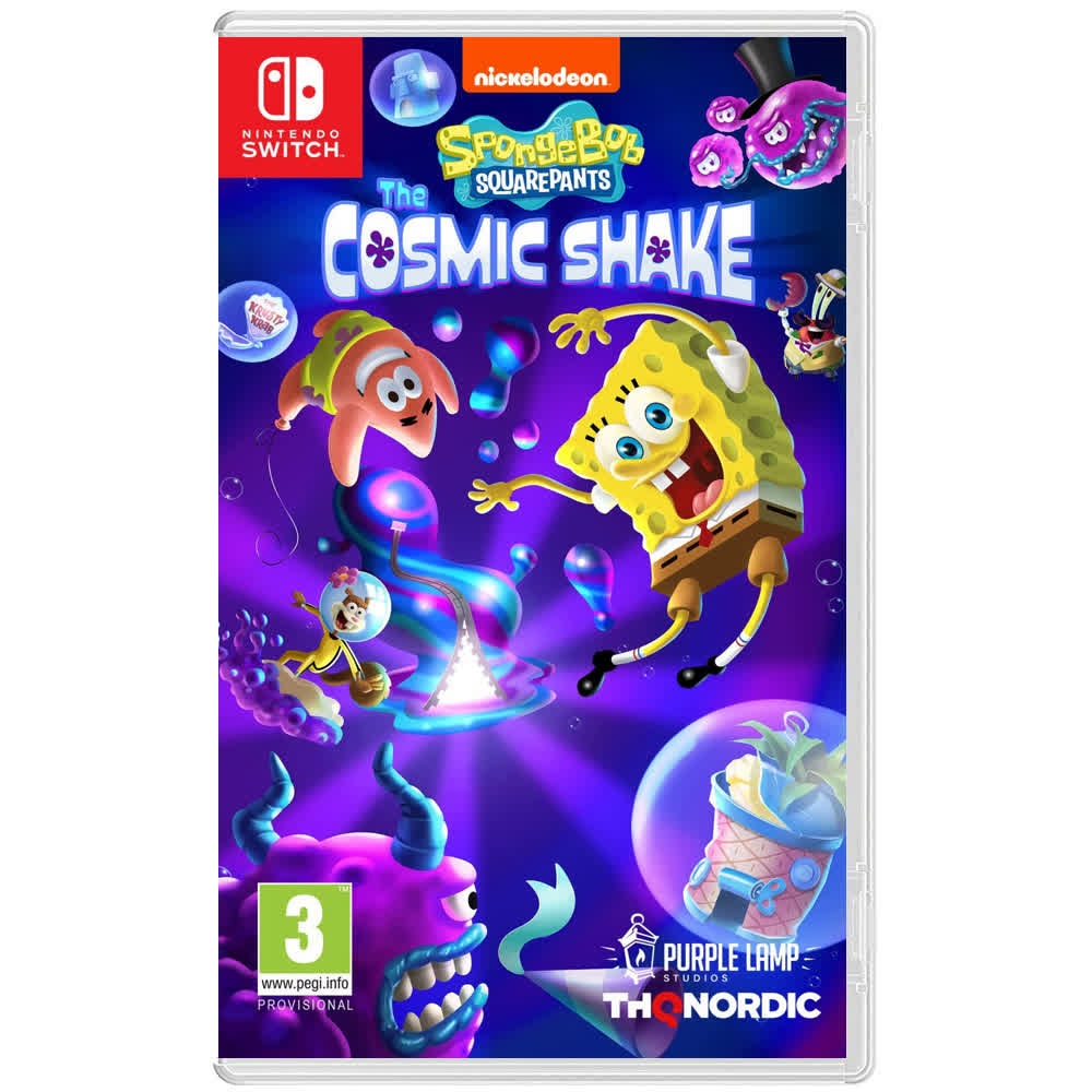SpongeBob SquarePants The Cosmic Shake [Nintendo Switch, русская версия]