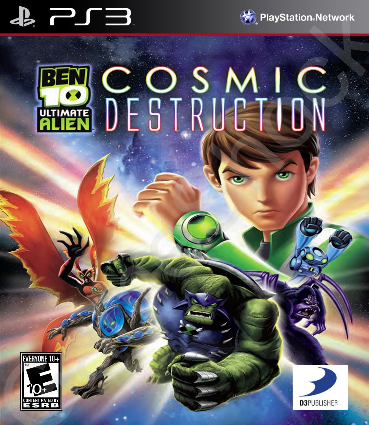 Ben 10: Ultimate Alien Cosmic Destruction [PS3, английская версия]