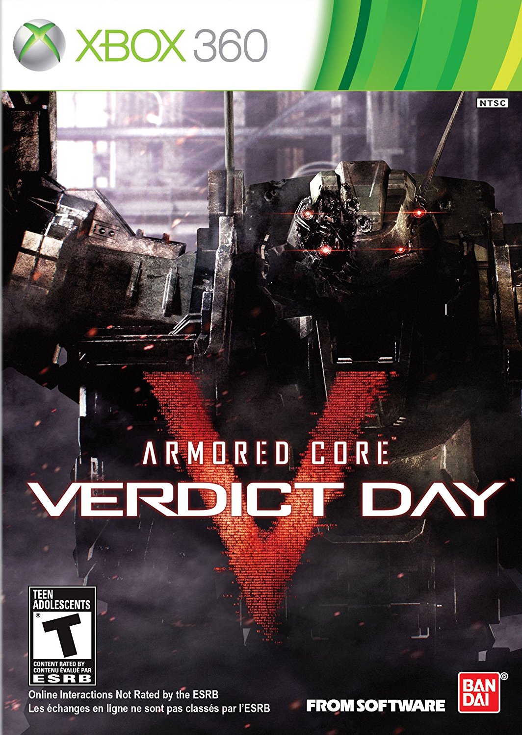 Armored Core Verdict Day [Xbox 360, английская версия]