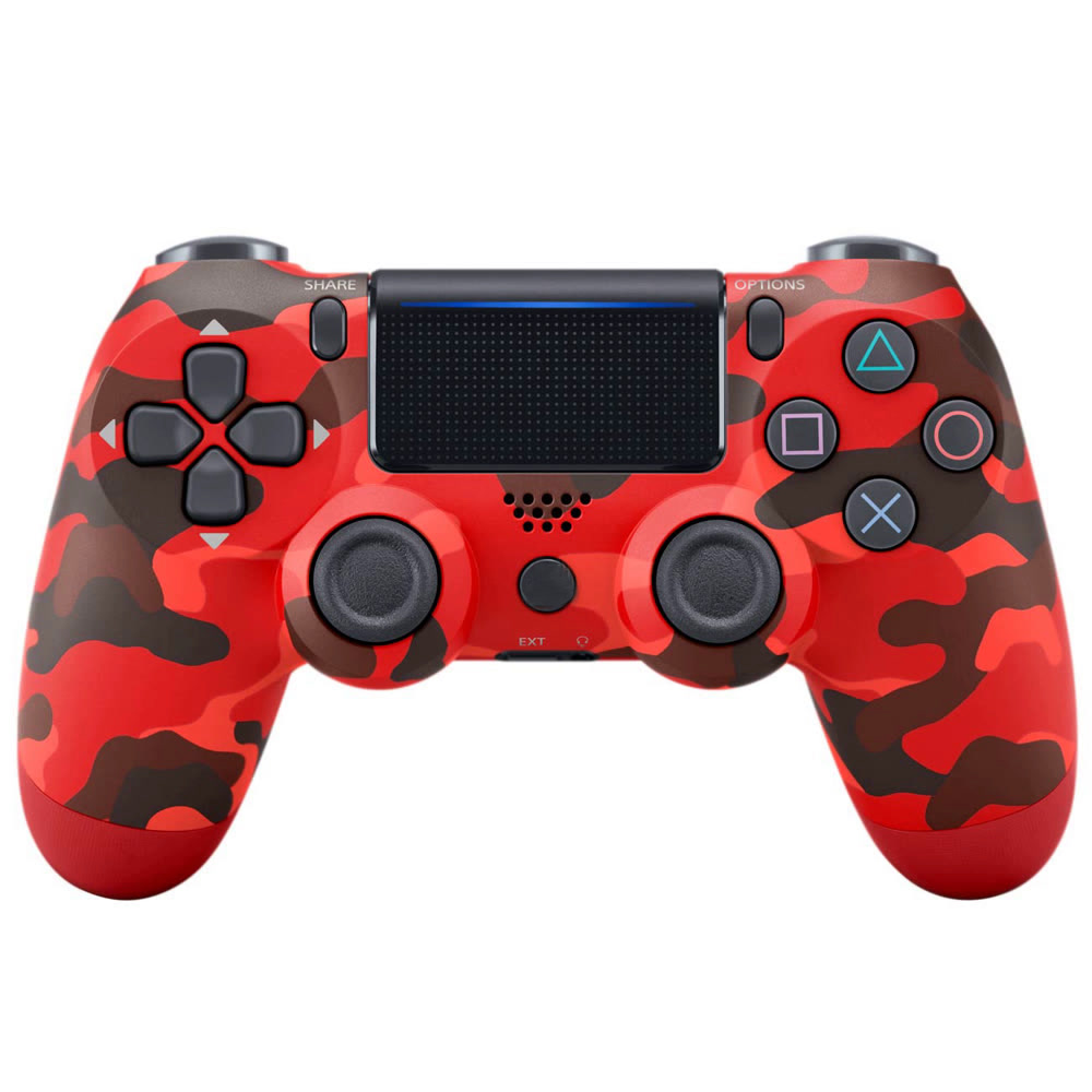 Джойстик PS4 DualShock Wireless Camouflage Red v2