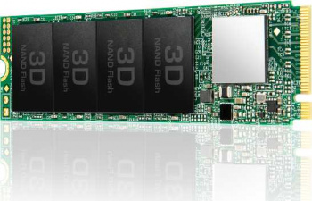 Внутренний SSD  Transcend  128GB  MTE110S, PCIe 3.0 x4, R/W - 1500/1800 MB/s, (M.2), 2280, 3D TLC NA