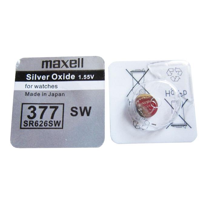 Элемент питания MAXELL  SR 626 (377, G04)   (10/100)
