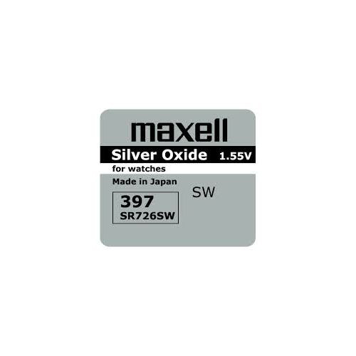 Элемент питания MAXELL  SR 726 (397, 396)   (10/100)