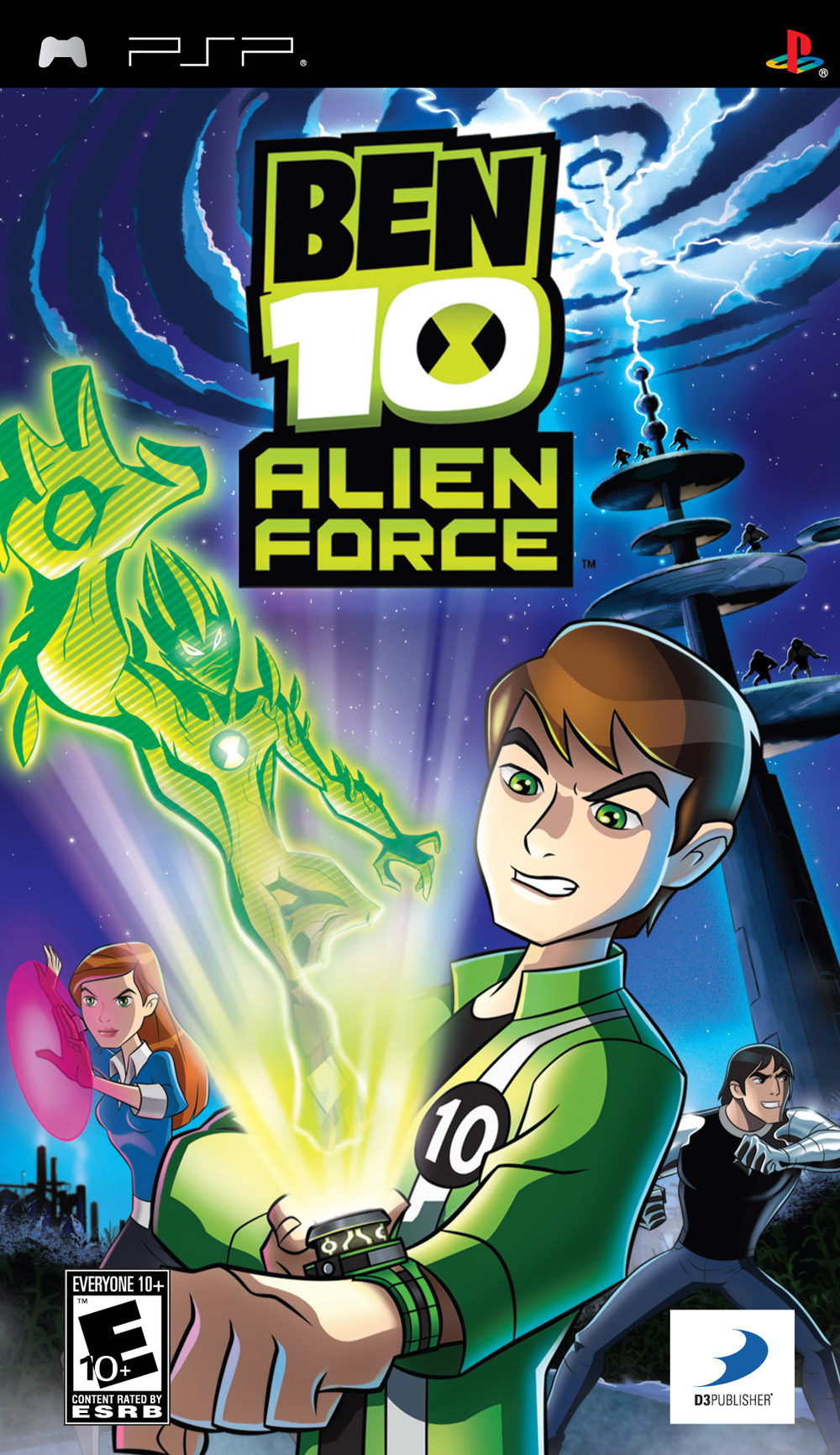 Ben 10: Alien Force [PSP, английская версия]