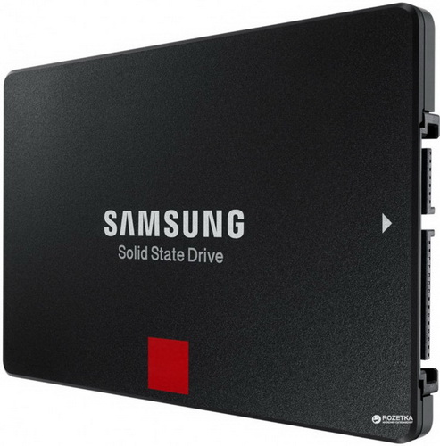 Внутренний SSD  Samsung  512GB  860 Pro, SATA-III, R/W - 560/530 MB/s, 2.5", Samsung MJX, V-NAND 2bi