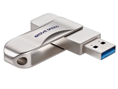 USB 3.0  32GB  Move Speed  YSULSP  металл  серебро