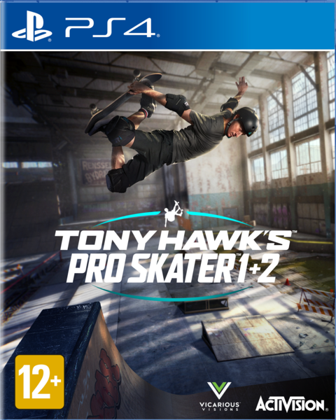 Tony Hawk's Pro Skater 1 + 2 [PS4, английская версия]