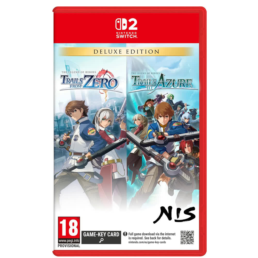 The Legend of Heroes: Trails from Zero / Trails to Azure - Deluxe Ed. [Switch 2, английская версия]