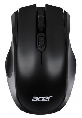 Беспроводная мышь ACER OMR030 оптическая (1600dpi) USB (3but), черный (1/40)