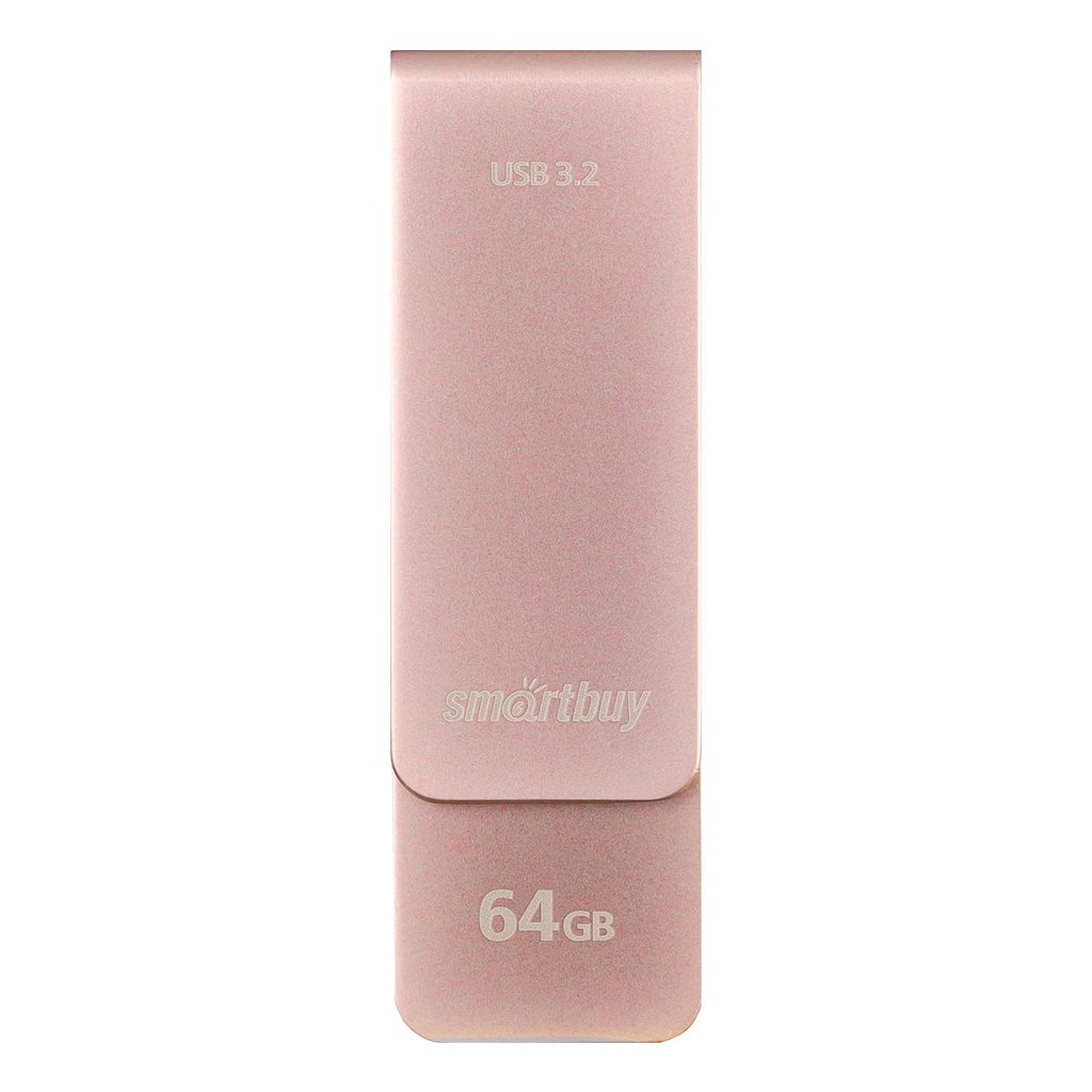 USB 3.0  64GB  Smart Buy  M1  розовый металлик
