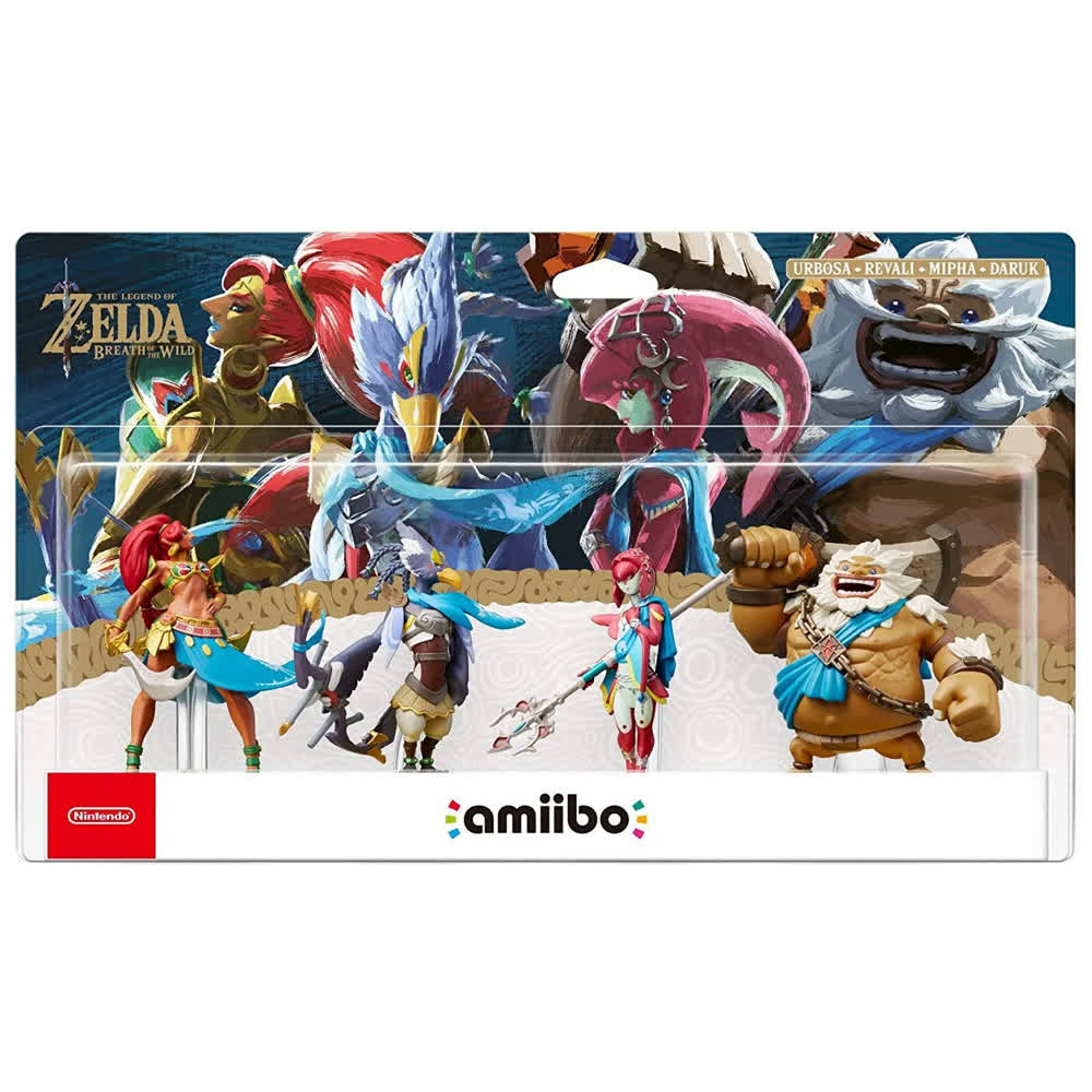 Urbosa + Revali + Mipha + Daruk (The Legend of Zelda коллекция) [Nintendo Amiibo Character]