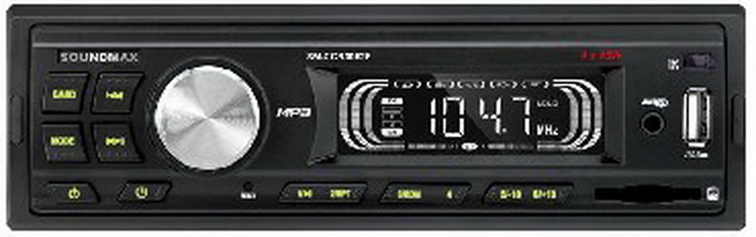 SOUNDMAX SM-CCR3052F  радио USB + SDcard  green