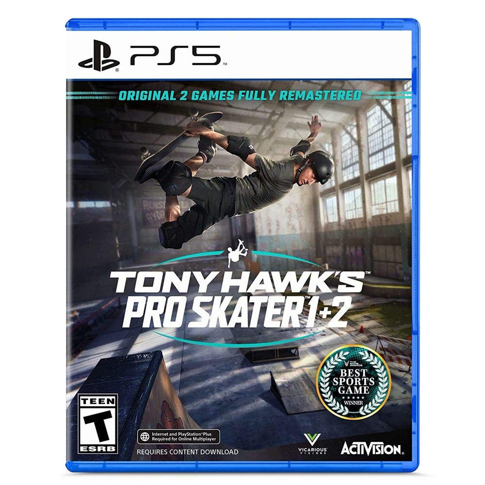 Tony Hawk's Pro Skater 1 + 2 [PS5, английская версия]