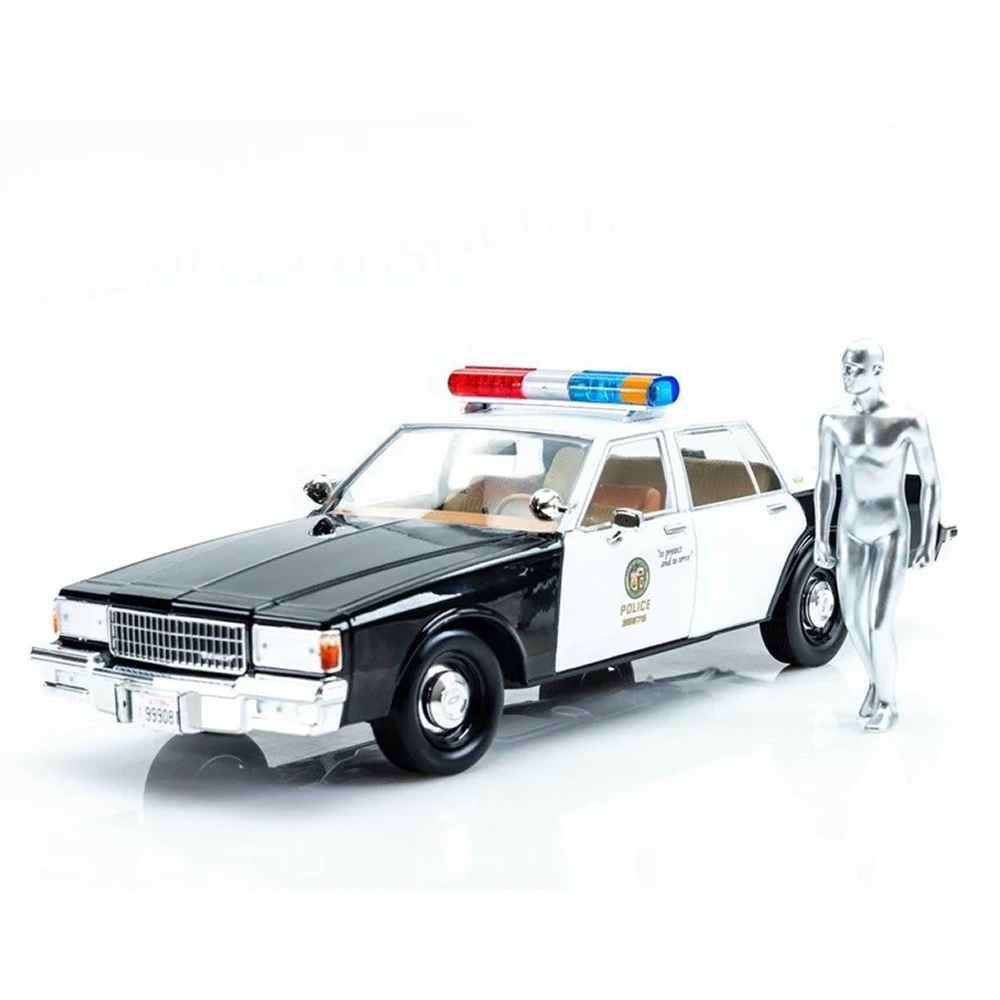 Модель автомобиля GREENLIGHT 1:18 Terminator 2 - 1987 Chevrolet Caprice with Android