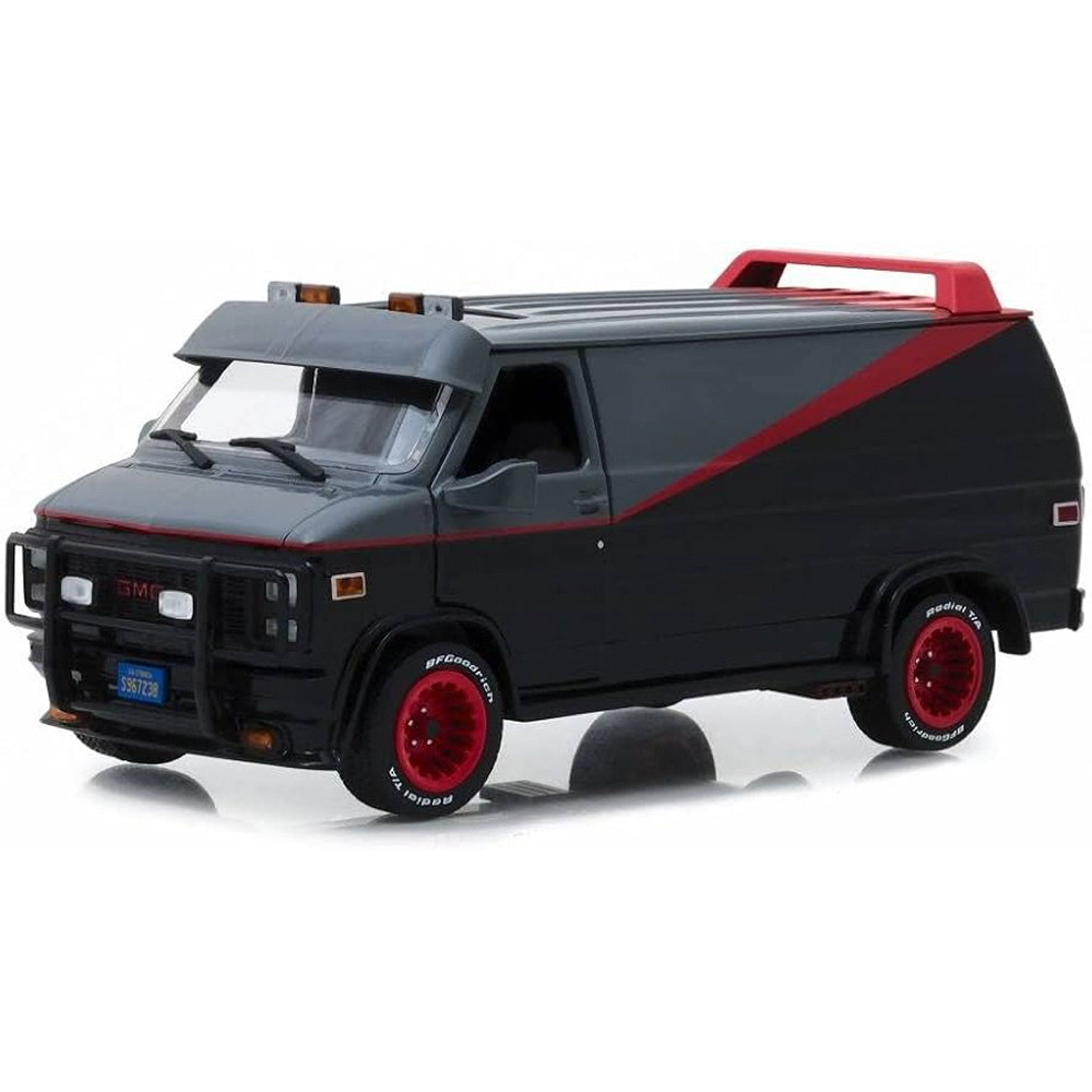 Модель автомобиля GREENLIGHT 1:24 The A-Team - 1983 GMC Vandura