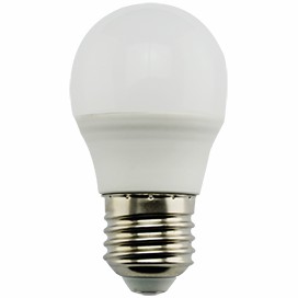 Лампа светодиодная ECOLA globe Premium 9,0W G45 220V E27 2700K шар (композит) 82x45 (10/100)