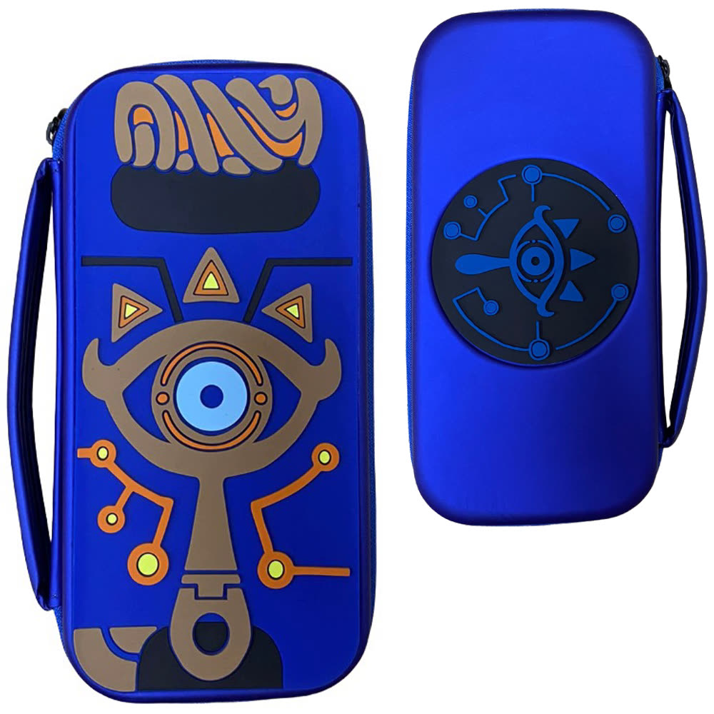 Чехол N-Switch Carrying Case Zelda Sheikah Eye синий