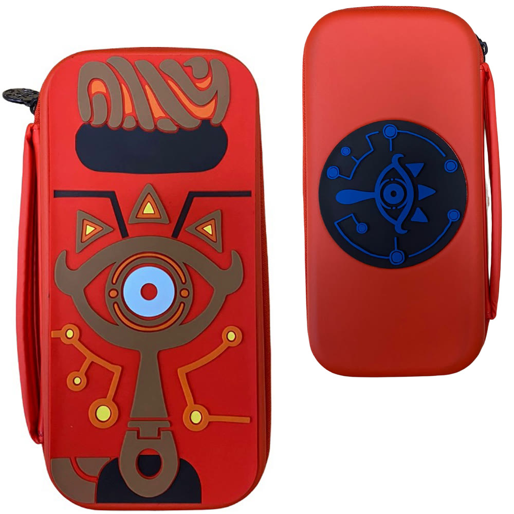 Чехол N-Switch Carrying Case Zelda Sheikah Eye красный