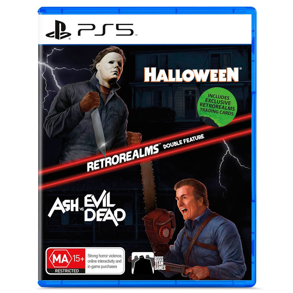 Halloween and Ash vs Evil Dead - RetroRealms Double Feature [PS5, английская версия]