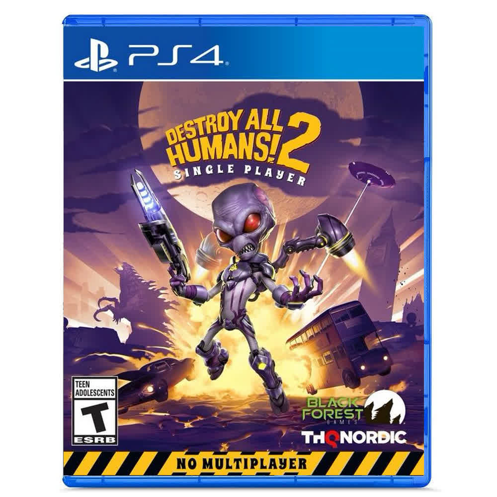 Destroy All Humans! 2 Single Player [PS4, русские субтитры]