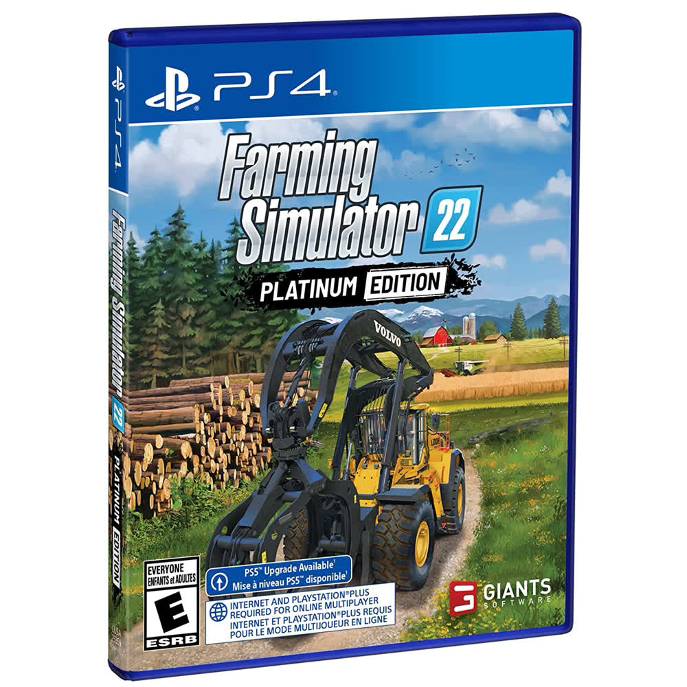 Farming Simulator 22 - Platinum Edition [PS4, русские субтитры]