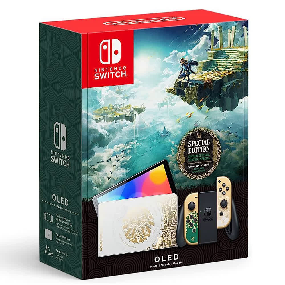 Игровая приставка Nintendo Switch OLED Zelda Edition