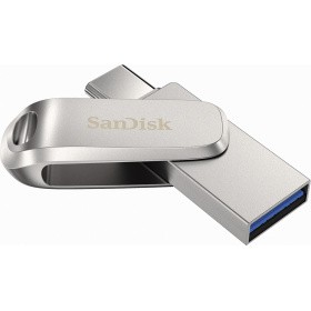 USB 3.1  32GB  SanDisk  Ultra Dual Drive Luxe USB Type-C, серебро