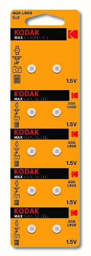 Элемент питания Kodak AG6 (370) LR920, LR69 [KAG6-10]  (10/100/1000)