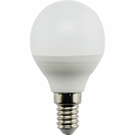 Лампа светодиодная ECOLA globe Premium 9,0W G45 220V E14 2700K шар (композит) 82x45 (10/100)