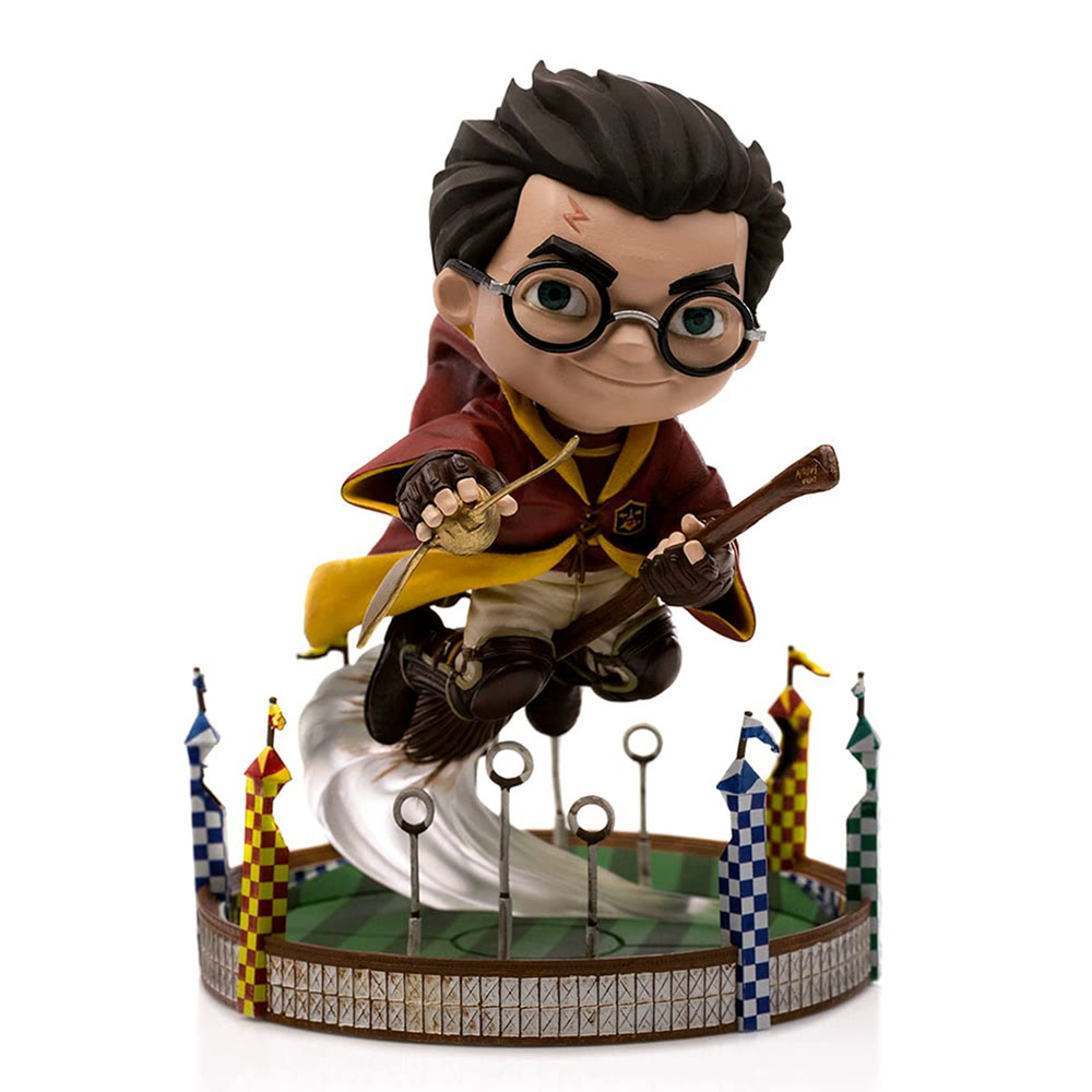 Фигурка Iron Studios MiniCo Illusion: HP - Harry Quidditch