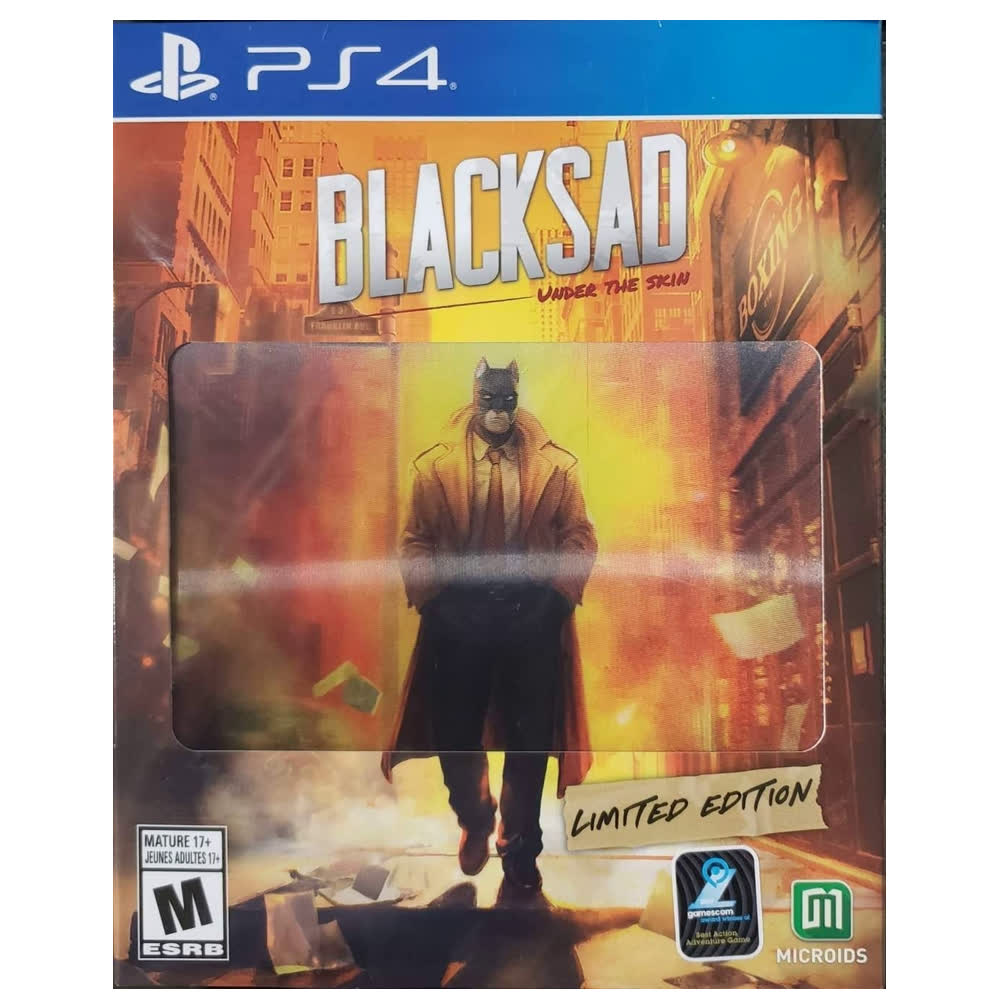 Blacksad: Under the Skin - Limited Edition [PS4, русская версия]