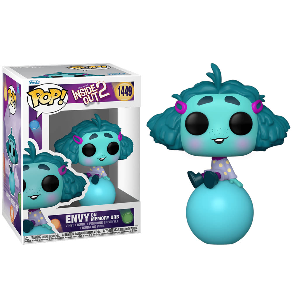 Фигурка Funko Pop! Disney Pixar: Inside out 2 - Envy on Memory Orb (1449)