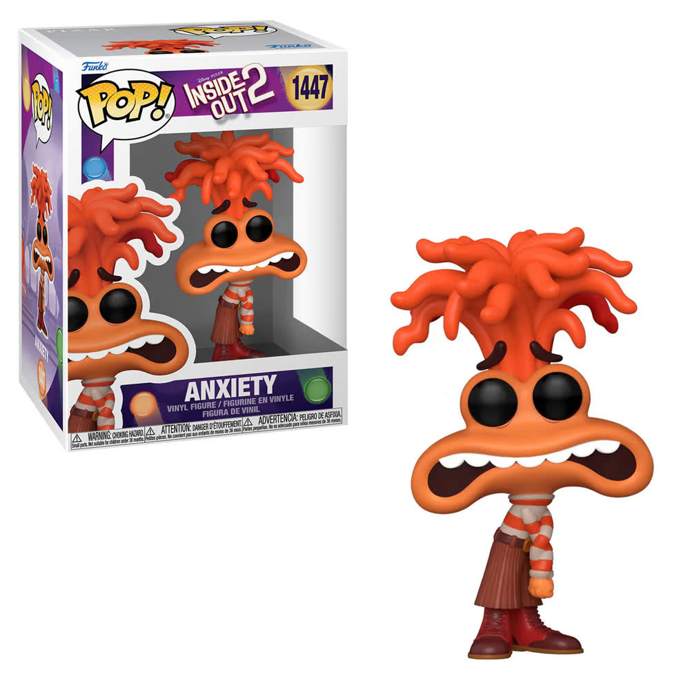 Фигурка Funko Pop! Disney Pixar: Inside out 2 - Anxiety (1447)