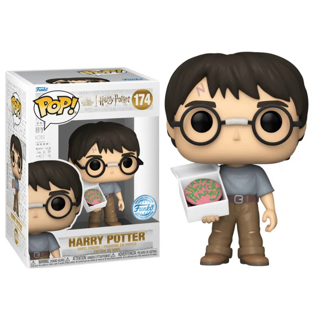 Фигурка Funko Pop! Harry Potter - Harry Potter with Birthday Cake (174)