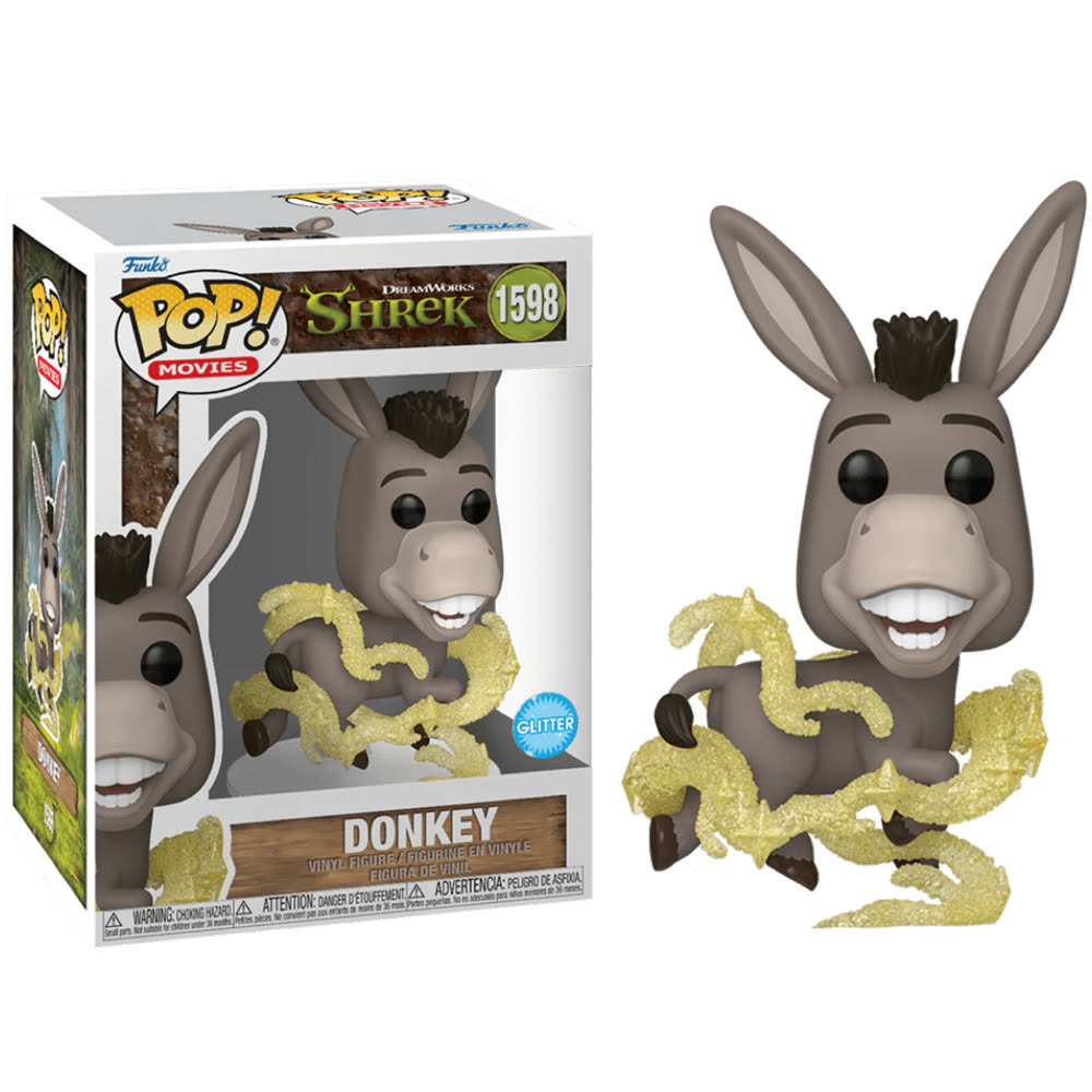 Фигурка Funko Pop! Movies: Shrek DW 30th - Donkey Glitter (1598)