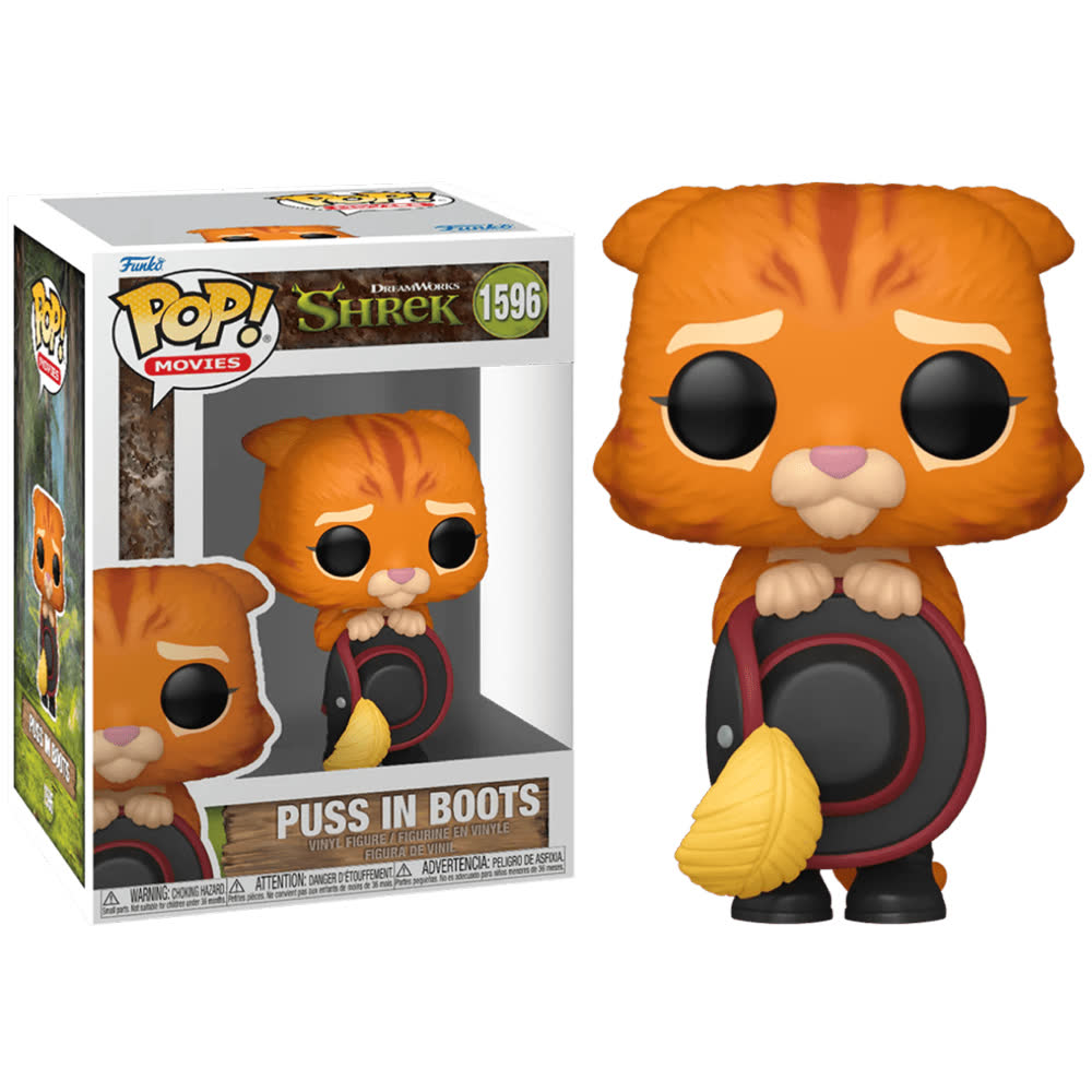 Фигурка Funko Pop! Movies: Shrek DW 30th - Puss in Boots (1596)