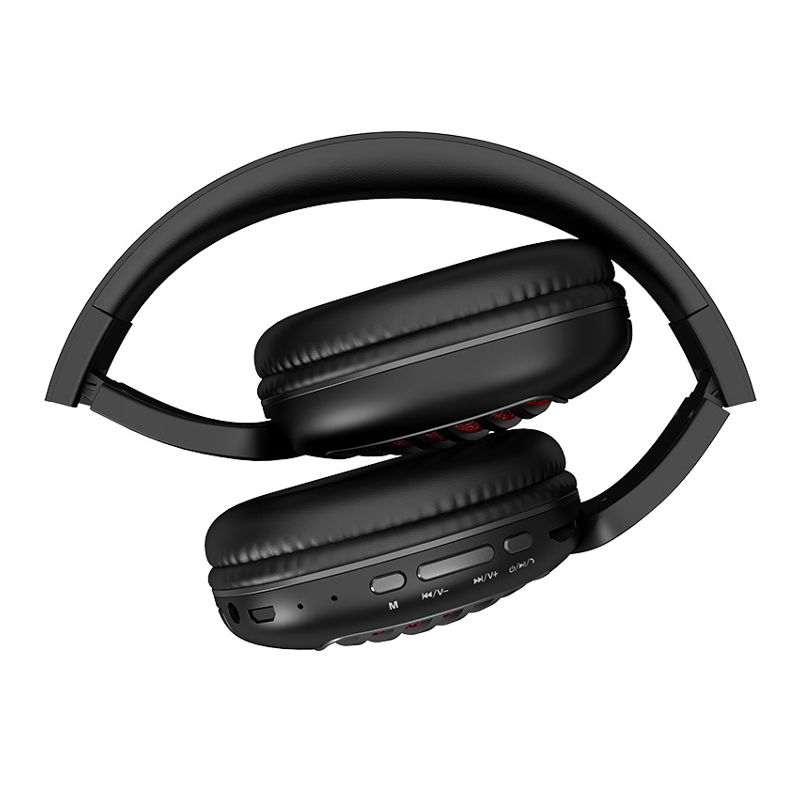 Наушники полноразмерные HOCO W23 Brilliant sound, bluetooth, цвет: чёрный (1/30)