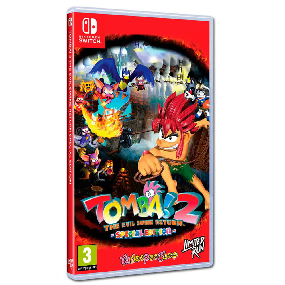 Tomba! 2: The Evil Swine Return - Special Ed (Limited Run #299) [Nintendo Switch, английская версия]