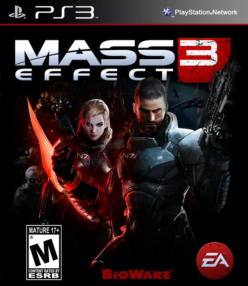 Mass Effect 3 (R-2) [PS3, русские субтитры]