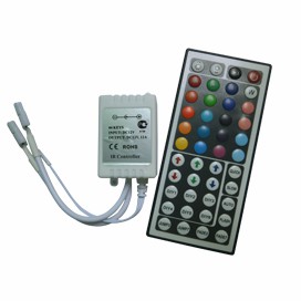 Ecola LED strip RGB IR controller 12A 144W 12V (288W 24V) с большим инфракрасным пультом управления