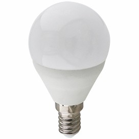 Лампа светодиодная ECOLA globe Premium 10,0W G45 220V E14 6000K шар (композит) 82x45 (10/100)